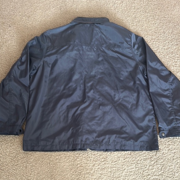 Merona Mens Military Field Jacket Water Resistant Utility Coat Navy Size XXL - Picture 7 of 8